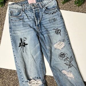 REVICE Jeans Sz 26 Super 80’s Hollywood Hangover